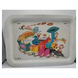 Donald duck metal TV/ lap tray 1961