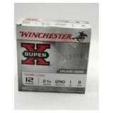 Winchester super X 12 gauge 8 shot  25 shells