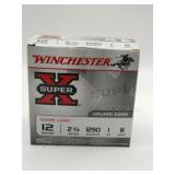 Winchester super X 12 gauge 8 shot  25 shells