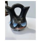 handmade Southwestern-style art pottery vase