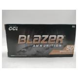 CCI Blazer 9mm Luger 147 gr FMJ 50 cartridges