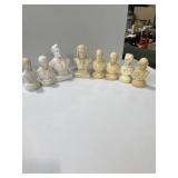 Classical Composer Mini Bust Statue Lot