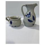 Williamsburg Pottery salt-glazed stoneware