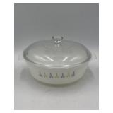 Anchor Hocking Fire King casserole dish w/lid,