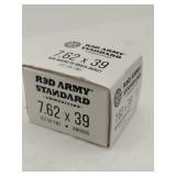 Red army standard ammo  7.62 x 39  122 gr 20