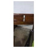 Dixie furniture queen size head board and metal