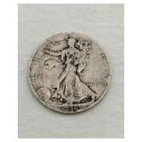 1936 walking Liberty half dollar