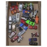 Assorted hot wheels & matchbox cars