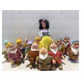 Snow White and 11 dwarfs figures