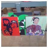 3 paintings