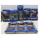 7 Hot Wheels Final run cars and 1 Hot Wheels Max