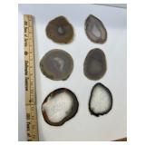 Polished Agate & Geode Slice Lot ï¿½ Natural Stone