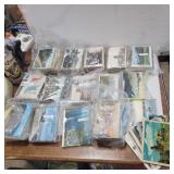 Assorted old postcards from other countries