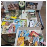 Assorted old postcards