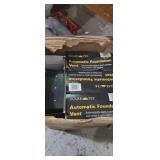4 like new automatic foundation vents from solar