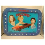 Dukes of Hazzard metal TV /lap tray 1981