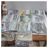 Assorted ships, and lakes post cards