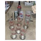 Advertising bar glassware, Hooks drugs,