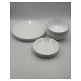 Mix of Corelle Ware plates, bowls, 20 pieces