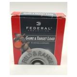 Federal game and target load 12 gauge 25 shells