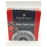 Federal game and target load 12 gauge 25 shells