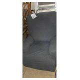 Recliner with slip cover