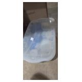 Rubbermaid tote , and storage containers
