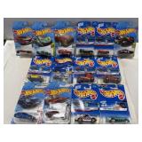 14 Hot Wheel cars in packaging