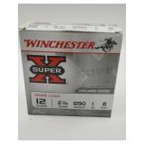 Winchester super X 12 gauge 8 shot  25 shells