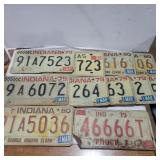 11 license plates 79&80