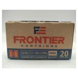 Frontier 5.56 NATO 55 gr FMJ M193 20 cartridges