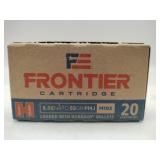 Frontier 5.56 NATO 55 gr FMJ M193 20 cartridges