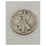 1917 walking Liberty half dollar