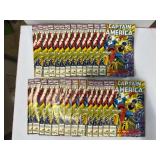 27 copies 1993 Marvel Comics Captain America &