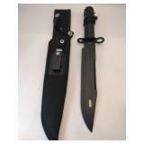 TomaHawk hunting knife w/ sheath 9.5" blade