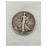 1943 walking Liberty half dollar