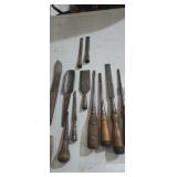 Lathe working tools