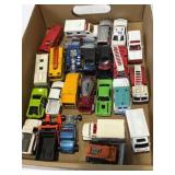 Assorted hot wheels / matchbox cars