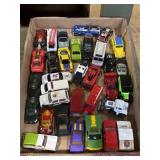 Assorted hot wheels / matchbox cars