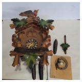 German Cuckoo clock 14in tall 9in wide