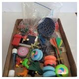 Vintage toys, dice, darts and more