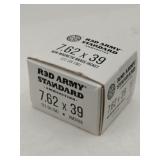 Red army standard ammo  7.62 x 39  122 gr 20