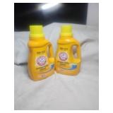 2 Arm&Hammer Laundry Soap 50 Loads Per.Bottle
