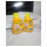 2 Arm&Hammer Laundry Soap 50 Loads Per.Bottle