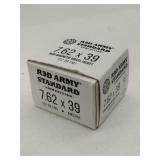 Red army standard ammo  7.62 x 39  122 gr 20