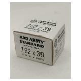 Red army standard ammo  7.62 x 39  122 gr 20