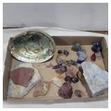 Assorted rocks and shell