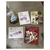 Postcard sleeves and postcard collector books