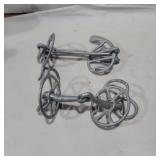 2 horse bits