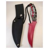 Hunt-Down  9761.  Hunting knife 5-in blade w/